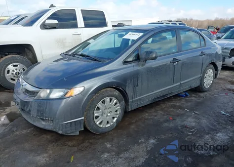 2011 Honda Civic Vp z USA, uszkodzony, nr VIN 19XFA1F39BE045320